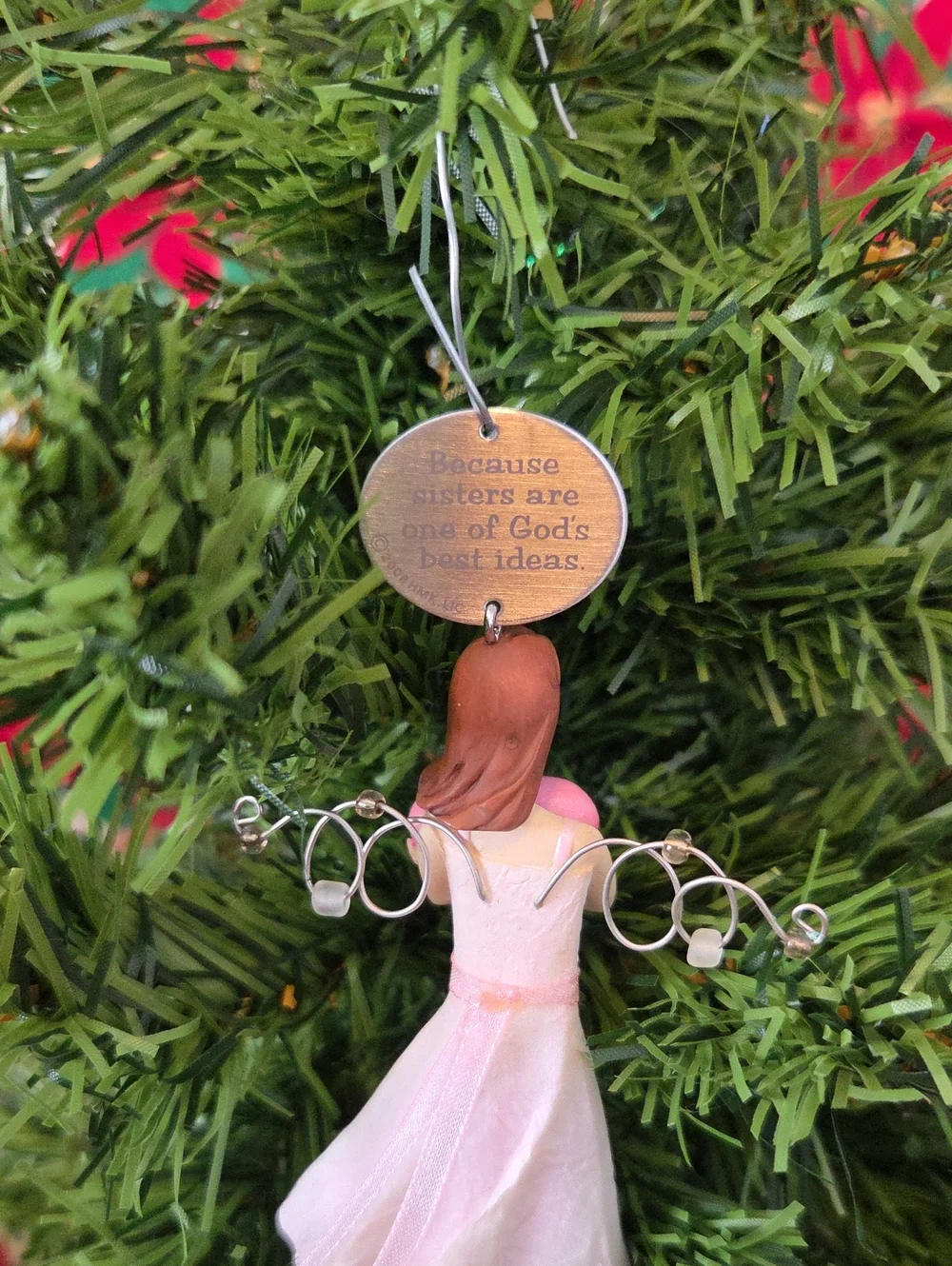 * 2008 * Hallmark SISTER ANGEL Collectors Ornament